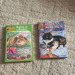 Scholastic Animal Ark Books - Green and Purple Covers